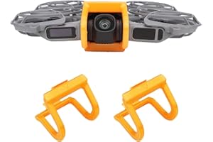 2-Pack Lens Cover for DJI Neo 2 Drone, FJIASTB Thickening PE Gimbal Protector (Orange)