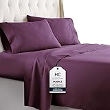 HC COLLECTION Bed Sheets Set King with 2