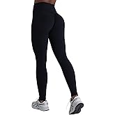 Sunzel Sustainable Butt Lifting Leggings for Women, No Front Seam High Waist Tummy Control Booty Sculpting Workout Yoga Pants