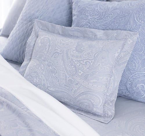 Amazon Com Lauren By Ralph Lauren Townsend Blue Paisley 4 Piece Queen Comforter Set Home Kitchen