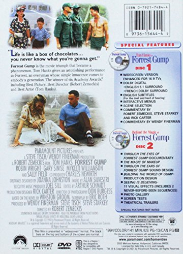 Forrest Gump (Two-Disc Special Collector's Edition) - //coolthings.us