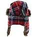 Milani Original Plaid Aviator Trapper Styled Hunting Hat With Fur