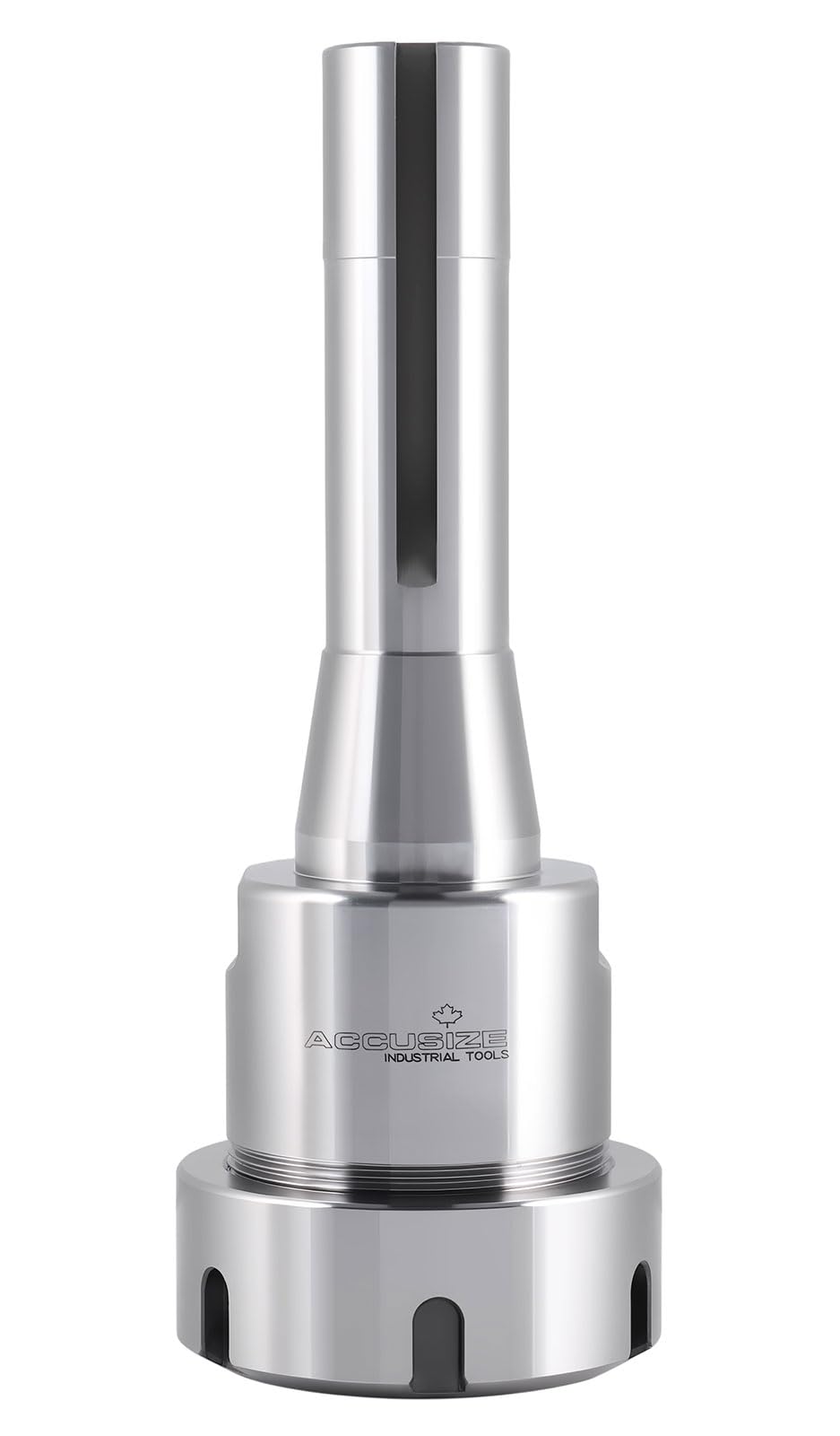 Accusize Industrial Tools R8 Shank Er40 Collet Chuck, 7/16'' -20 Drawbar End, Max T.I.R. 0.0002'' O.D to I.D. 0223-0240