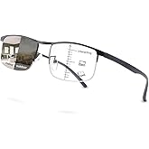YIMI Progressive Photochromic Multifocus Reading Glasses UV400 Sun Readers Computer Anti Blue Light Glasses for Men Women