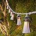 Montauk Lighthouse Plug-in String Light Lanterns - Set of 10