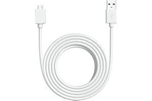 Ring 10 ft USB-A to Micro USB Power Cable for Indoor Cam (2nd Gen) - White