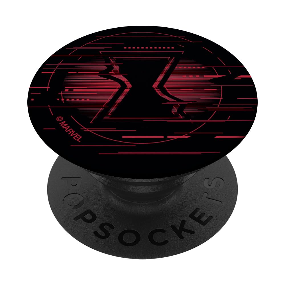 PopSockets Marvel Avengers Game Black Widow Hourglass Blur PopSockets PopGrip: Swappable Grip for Phones & Tablets