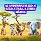 Livro As Aventuras de Leo, o Leão, e Zara, a Zebra Mágica