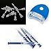 HailiCare Tooth Whitener, Teeth Whitening Gel Kit, White LED, 44% Dental Bleaching System