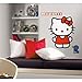 Warehouse USA Hello Kitty Wall Accent Sanrio Classic Kitty Giant Decal