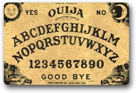 Jiayou J Custom Ouija Board Indoor/Outdoor Doormat Door Mat Decor Rug Non Slip Mats 23.6"(L) x 15.7"(W)
