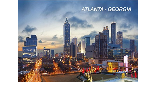 Georgia USA Estados Unidos nevera imanes para nevera, City ...