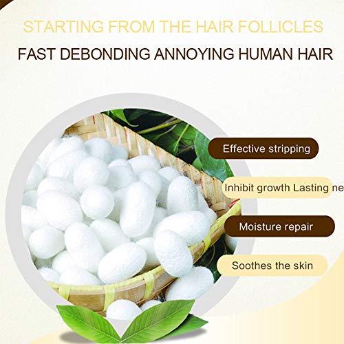 Huangou New Whitening Painless Hair Removal Private Parts Underarm Hair Removal (0.22Ib, White) - Thumbnail 6