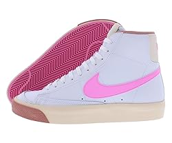 Nike Big Kid's Blazer Mid '77 White/Pink