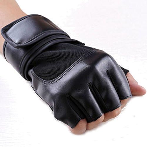 The Weightlifting Cycling Fitness Extended Wrist Wrap Gloves for Men and Women Half-finger Gloves To Prevent Slippery Breathable