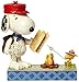 Peanuts by Jim Shore Snoopy and Woodstock Campfire Stone Resin Figurine, 5.25”