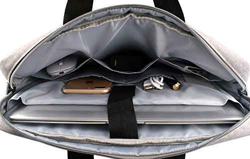 image for EasyHui Nylon Laptop Bag Laptop Messenger Case Women Men Business Offi