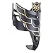 Portland Design Works Water Bottle Cage - Lightweight Water Bottle Holder for Bikes, Owl Cage, Black/Gold