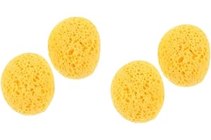 UKCOCO 4 Pcs Textured Sponge Drawing Painting Sponge Repair Sponge Texture Sponge for Drywall Mud Sponge for Painting Ceiling