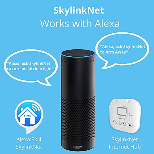 SKYLINK SK-330 Wireless Home Alarm Kit (9-Piece) No Monthly Fees