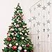 52 Feet Star Paper Garland Whaline Bunting Banner Hanging Decoration for Wedding Holiday Party Birthday, 2.75 Inches (Silver)