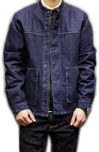 Amazon 旭が丘カンパニー Asahigaoka Co デニムジャケット メンズ ブランド カジュアル デニム アウター ジャケット レトロ 春 秋 日本未発売 Ash7 コート ジャケット 通販