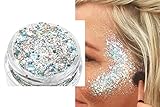 Biodegradable Angel Dreams chunky eco glitter (8g) by Eco Lovers. Glitter for face, body and hair Rave-Festival-Party