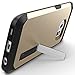 Spigen Tough Armor Galaxy S6 Edge Case with Kickstand and Extreme Heavy Duty Protection and Air Cushion Technology for Galaxy S6 Edge 2015 - Champagne Gold