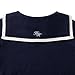 Hope & Henry Layette Navy Sailor Two Piece Sweater Set