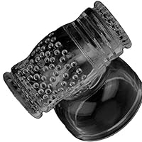 Black Ultimate Male Massage Vibrating Wand Attachment Hummer Hummingbird  Tube for Hitachi Magic Wand Original, Love Magic and other Full Size Massager  Wands Essential for Men, Head Stimulator