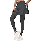 ANIVIVO Skirted Leggings for Women Athletic Skirt with Leggings Yoga Tennis Skirt with Pockets for Golf Pickleball