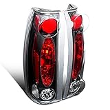 Spec-D Tuning LT-C1088JM-TM Gmc/Chevy C/K 1500 2500 3500 Pickup Black Altezza Tail Lights