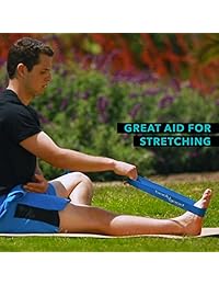 BodyGood - Juego de bandas de resistencia. 5 bandas de ejercicio para entrenamientos en casa, entrenamiento de fuerza, terapia física, estiramiento. Entrena piernas, botones, glúteos, brazos. Bolsa de transporte gratuita + vídeo de instrucciones