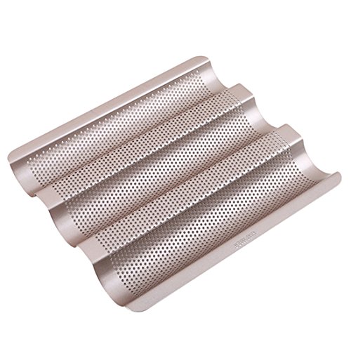 Click Here to See More Images VWH Baking Tray Non Stick French Stick Baking Molds Pan