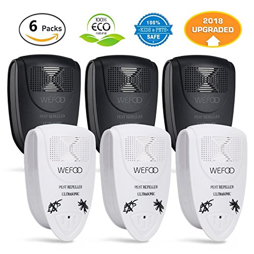 Pest Control Ultrasonic Repellent — Electronic Pest Repeller Plug in for Bugs and Insects - Mice Repellent to Repel and Prevent Mouse, Ant, Mosquito, Spider, Rodent, Roach,Child and Pets Safe Control