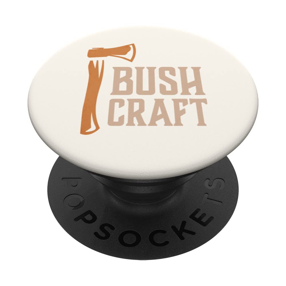 Bushcraft Outdoor Survival Living Nature Camping Hatchet PopSockets Swappable PopGrip