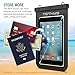 Universal Waterproof Case, TETHYS Waterproof Dry Bag for iPad Mini Retina, Mini 3, 4, Nexus 7(FHD), Galaxy Tab 2 3 4 5 and Other Table up to 8.8 inches - Black