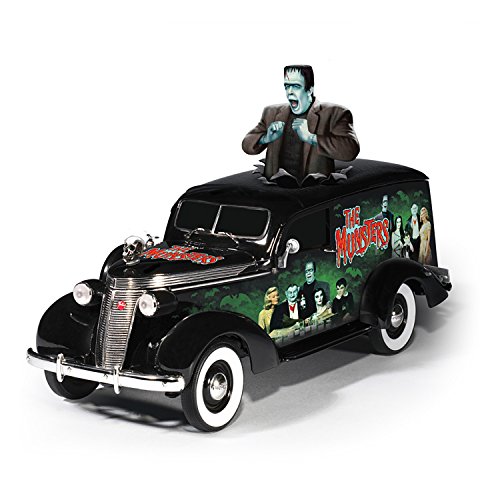 Riding with The Munsters Hearse Sculpture in 1:18 Scale by The Hamilton Collection