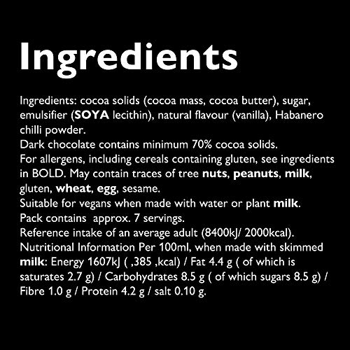 Hotel Chocolat Chilli Hot Chocolat, 250g