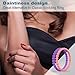 Demetory Thin and Stackable Silicone Wedding Ring for Women by, Affordable Silicone Rubber Wedding Bands - 3mm Width - 2mm Thick. Perfect for Athlete, Nurse, Police Coral Size 5