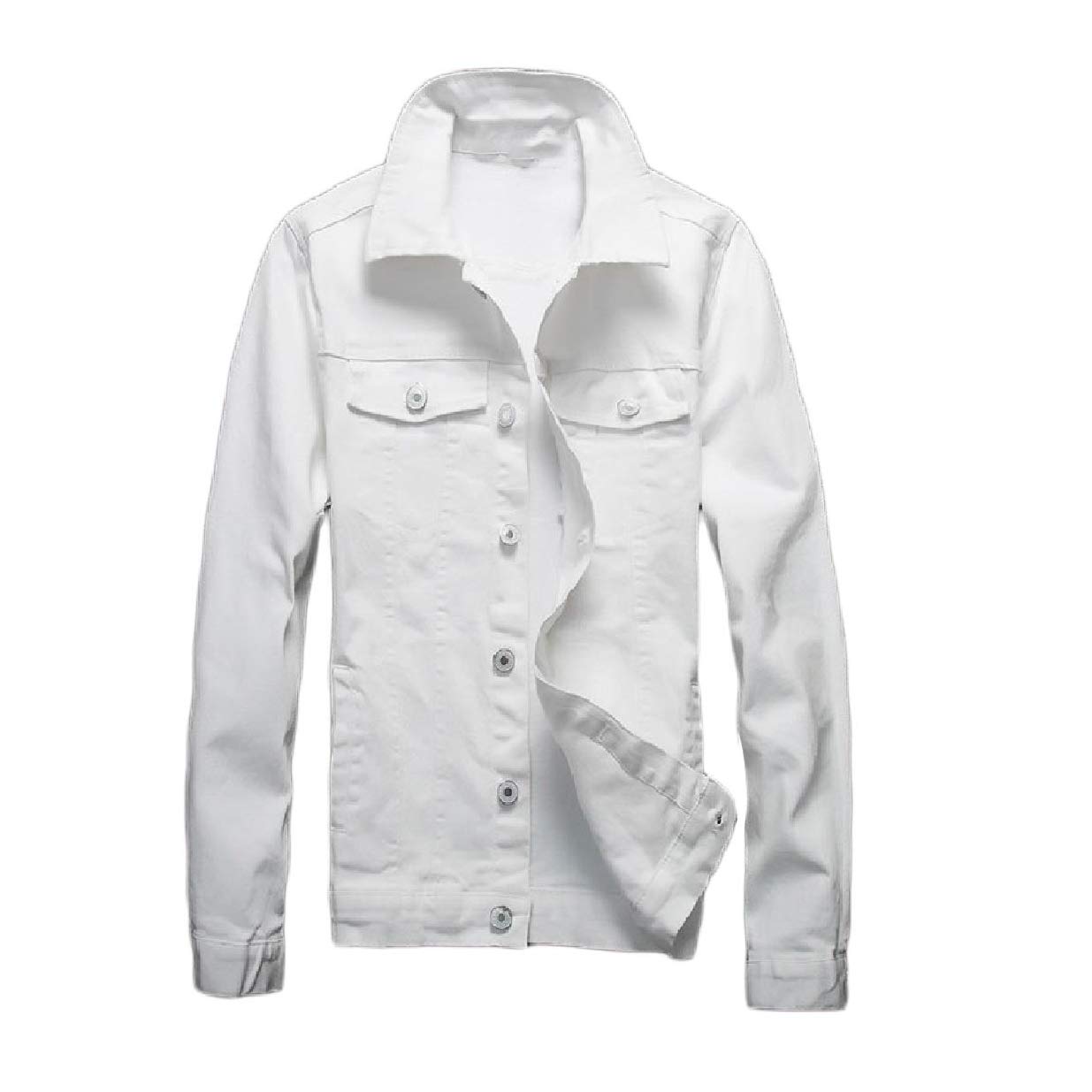 juniors white jean jacket