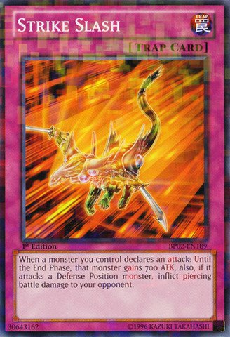 Yu-Gi-Oh! - Strike Slash (BP02-EN189) - Battle Pack 2: War of the Giants - 1st Edition - Mosaic Rare
