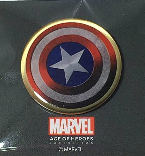Amazon マーベル展 限定 ピンズ キャプテン アメリカ シールド Marvel Captain America Japan Limited アニメ 萌えグッズ 通販