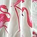 DKISEE Flamingo Beach Towel Pink Thick Terry Round Beach Towel Blanket Yoga Mat with Fringe Tassels 59 inch