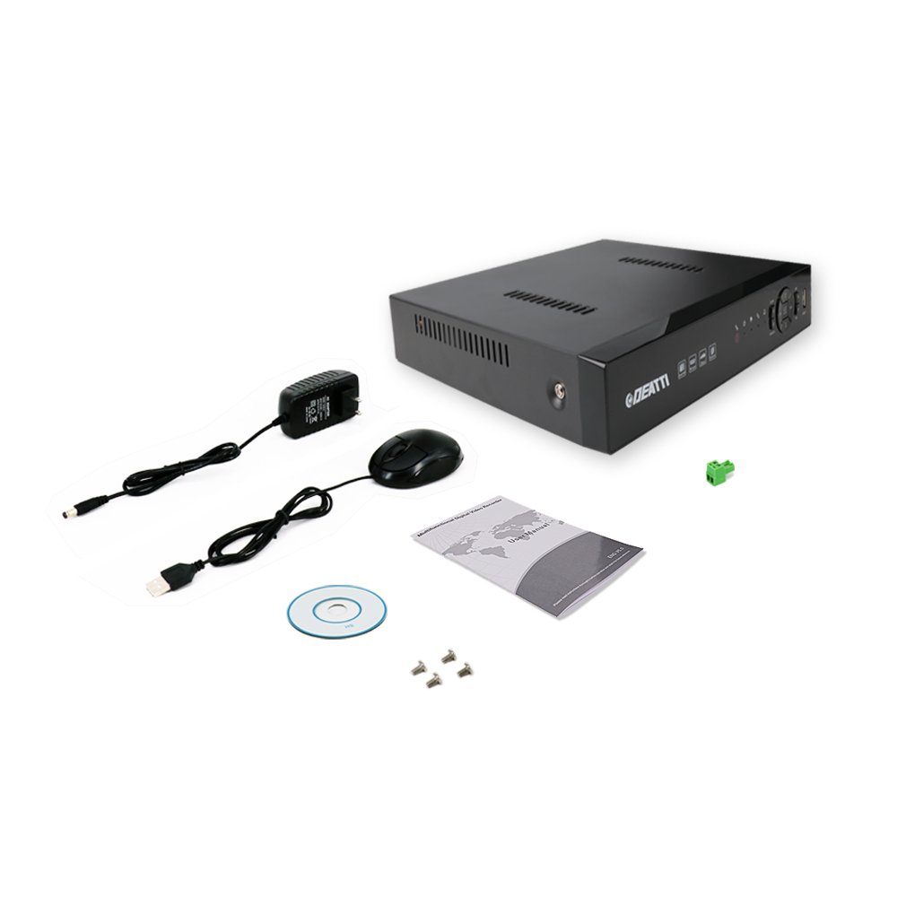 DEATTI 8CH CCTV DVR Recorder, HD 1080P 5in1 Hybrid DVR For Home