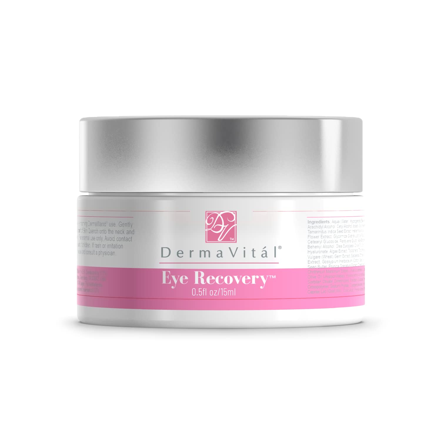 DermaVital Eye Recovery - Eye Cream for Wrinkles - Reduces the Appearance of Dark Circles, and Bags Under Your Eyes - Regain Youthful Eyes - 0.5 Fl Oz