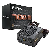 EVGA 700 B1, 80+ Bronze 700W,  Power Supply 100-B1-0700-K1