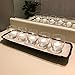 Homemory Cool White Flameless LED Tea Lights Candles, 200+Hour Battery Operated Fake Electric Votive TeaLights for Christmas, DIY Mood Lighting, Party, Holiday, Funeral, Home Decor, 12-Pack