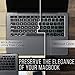 Kuzy Glassy Premium MacBook Pro 14 inch Keyboard Cover M4 16