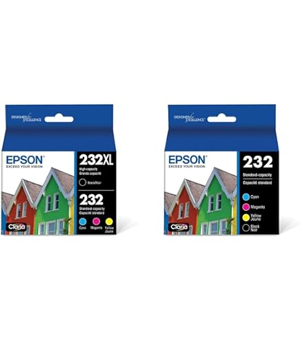 Amazon.com: Epson T232 Standard-Capacity Color and High-Capacity